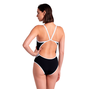 TRAJE DE BAÑO MUJER ARENA ICONS SUPER FLY BACK SOLID