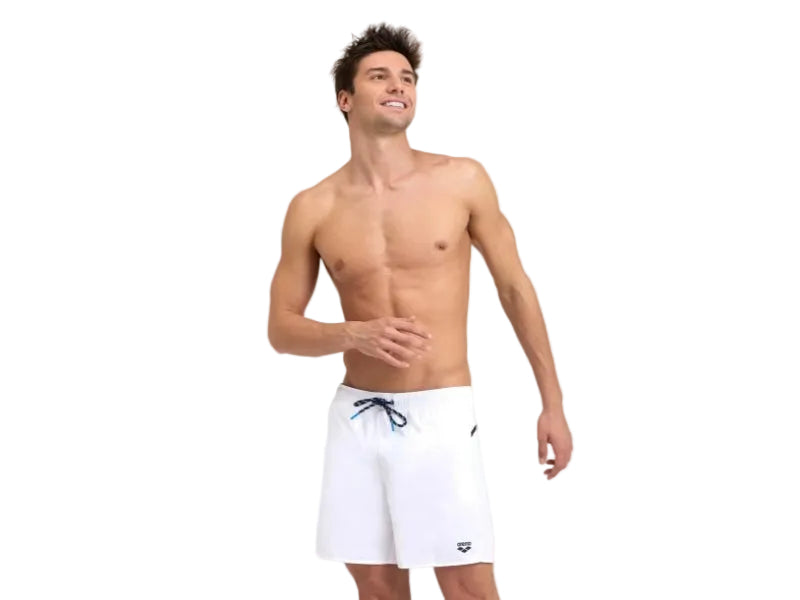 TRAJE DE BAÑO HOMBRE ARENA PRO_FILE BEACH BOXER LOGO WHITE – Arena