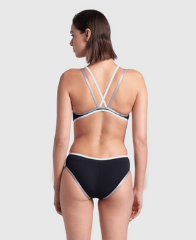 TRAJE DE BAÑO ARENA ONE DOUBLE CROSS BACK ONE PIECE - fondo #E8E8E8