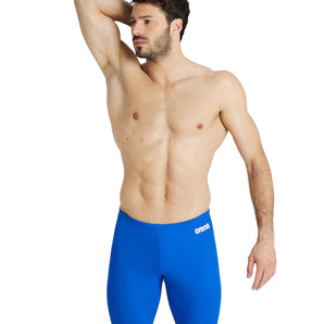 SHORT BAÑO HOMBRE TEAM SWIM JAMMER SOLID ROYAL WHITE