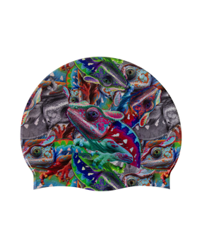 GORRO DE NATACIÓN HD CAP IGUANAS MULTI