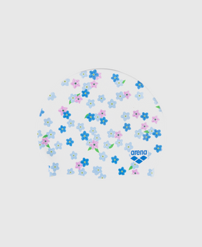 GORRO DE NATACIÓN HD CAP FLOWERS - fondo #E8E8E8
