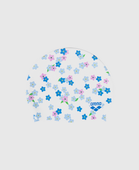 GORRO DE NATACIÓN HD CAP FLOWERS - fondo #E8E8E8