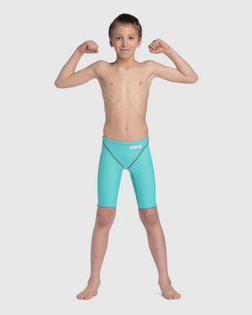 TRAJE DE BAÑO JAMMER DE COMPETICIÓN ARENA POWERSKIN ST NEXT PARA NIÑO - fondo #E8E8E8