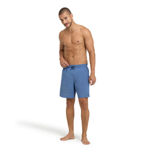 TRAJE DE BAÑO HOMBRE ARENA EVO BEACH BOXER LOGO AZUL