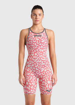TRAJE DE BAÑO MUJER POWERSKIN CARBON AIR2 LE OB LEOPARD SKIN - fondo #E8E8E8