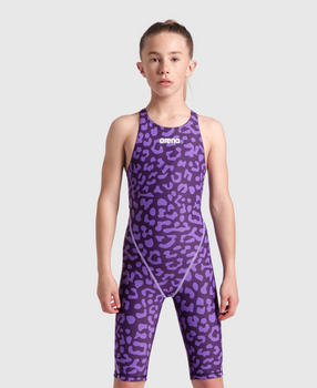TRAJE DE BAÑO NIÑA POWERSKIN ST NEXT LE OB JR LEOPARD SKIN