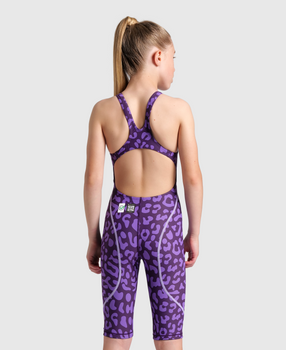 TRAJE DE BAÑO NIÑA POWERSKIN ST NEXT LE OB JR LEOPARD SKIN