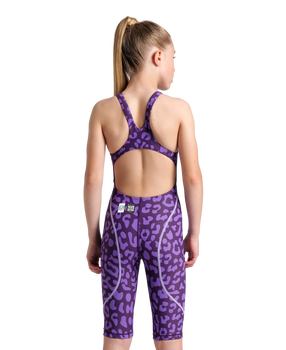 TRAJE DE BAÑO NIÑA POWERSKIN ST NEXT LE OB JR LEOPARD SKIN