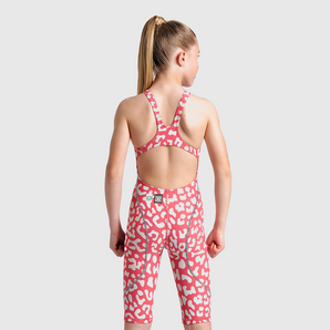 TRAJE DE BAÑO NIÑA POWERSKIN ST NEXT LE OB JR LEOPARD SKIN