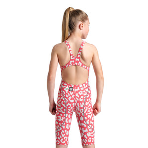 TRAJE DE BAÑO NIÑA POWERSKIN ST NEXT LE OB JR LEOPARD SKIN