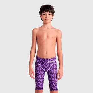 TRAJE DE BAÑO NIÑO POWERSKIN ST NEXT LE JAMMER JR LEOPARD - fondo #E8E8E8