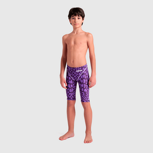 TRAJE DE BAÑO NIÑO POWERSKIN ST NEXT LE JAMMER JR LEOPARD - fondo #E8E8E8