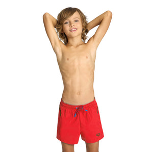 SHORT BAÑO NIÑO PRO_FILE BEACH ROJO