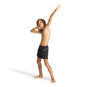 SHORT BAÑO NIÑO PRO_FILE BEACH NEGRO