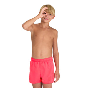 SHORT BAÑO NIÑO BEACH LOGO R ROJO
