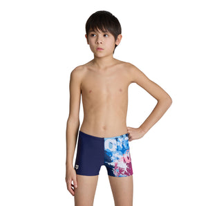 SHORT BAÑO NIÑO WAVES BREAKING SWIM AZUL