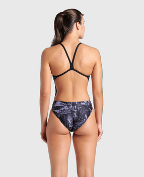 Traje De Baño Mujer Arena Team Crackle Swimsuit Challenge Back