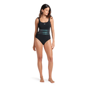 TRAJE DE BAÑO MUJER ARENA TEAM CRACKLE SWIMSUIT CHALLENGE BACK