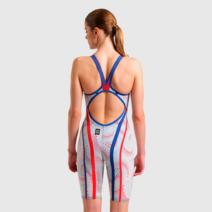 TRAJE DE BAÑO MUJER POWERSKIN PRIMO FIREFLOW WHITE - fondo #E8E8E8