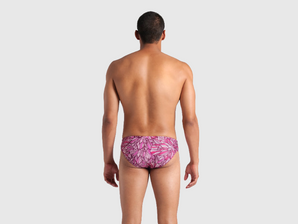 TRAJE DE BAÑO ZUNGA PINK DAHLIA SWIM BRIEFS SHOC - fondo #E8E8E8