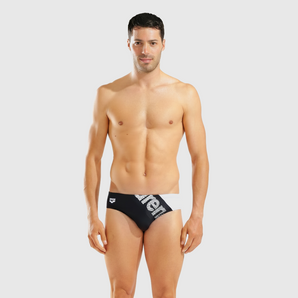 TRAJE DE BAÑO SHORT STRIPEFLOW SWIM BRIEFS - fondo #E8E8E8