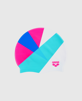GORRO DE NATACIÓN PRINT 2 SILICONE - fondo #E8E8E8