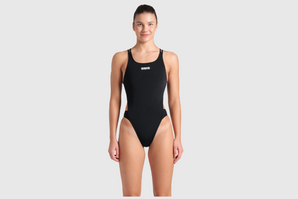 TRAJE DE BAÑO MUJER SWIMSUIT TECH MULTI SOLID - fondo #E8E8E8