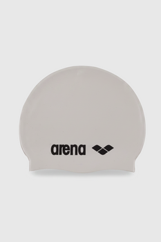 GORRO DE NATACIÓN CLASSIC SILICONE WHITE - fondo #E8E8E8