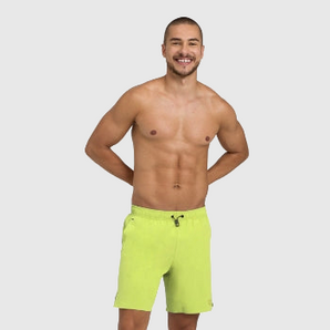 TRAJE DE BAÑO HOMBRE ARENA EVO BEACH BOXER SOLID AM - fondo #E8E8E8