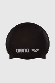 GORRO DE NATACIÓN SILICONE JR BLACK - fondo #E8E8E8