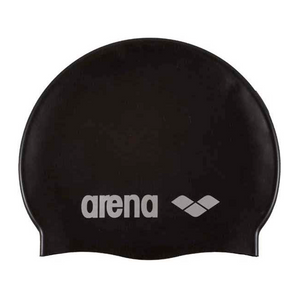 GORRO DE NATACIÓN SILICONE JR BLACK